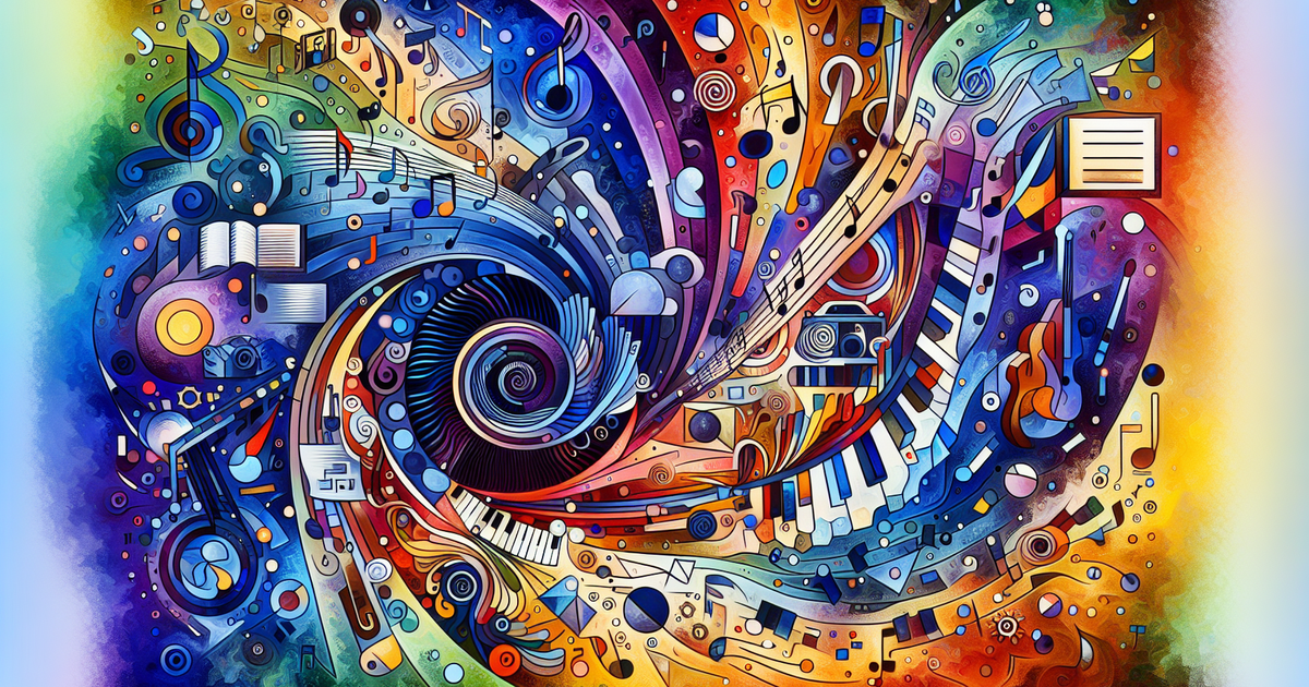 長瀬智也の未来の可能性を表現した抽象画