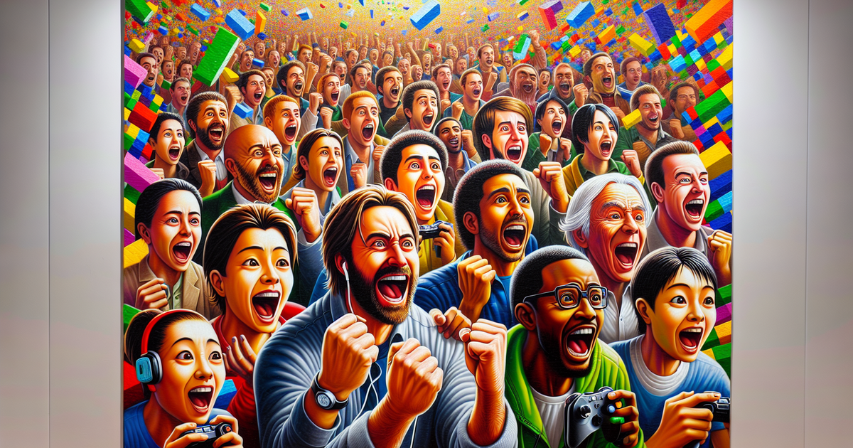 ヒカキンの映画参加に対するファンの反応を描いたイラスト