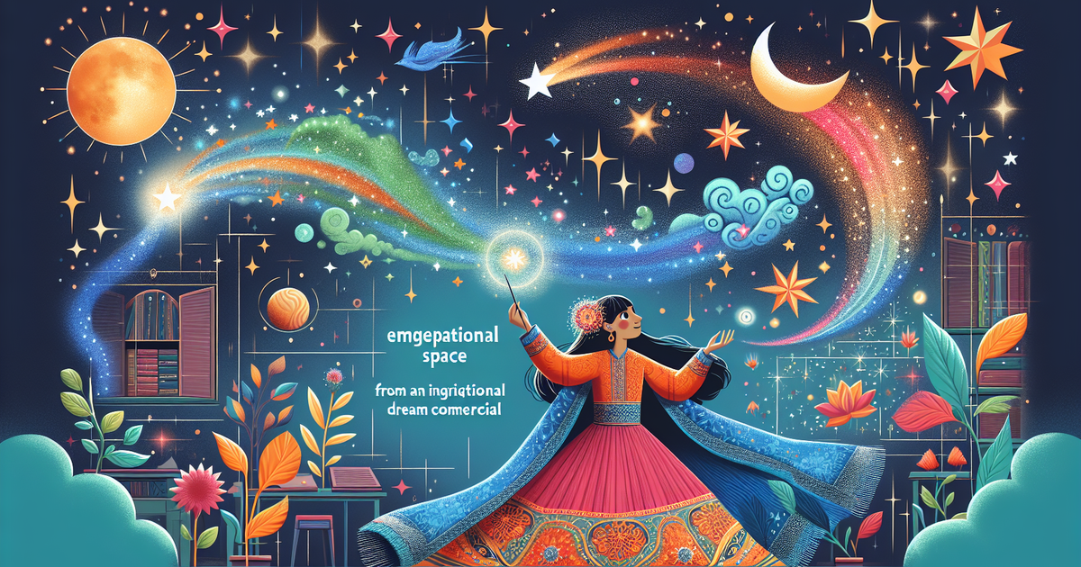 CMのストーリーを表現したデジタルアート