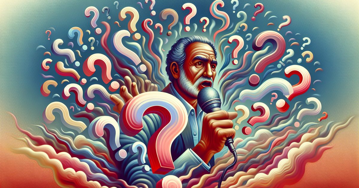 有名人のゴシップに関する興味と論争を示す抽象的なイラスト