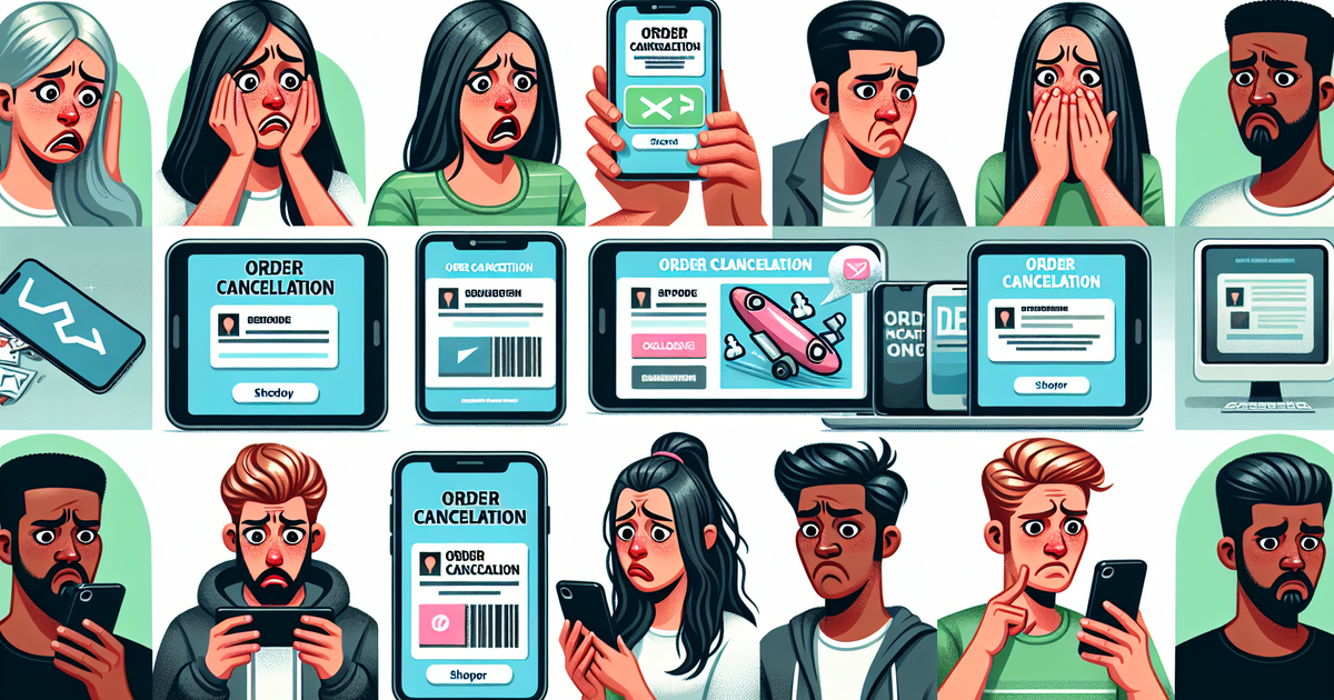 ファンがキャンセル通知に失望する様子