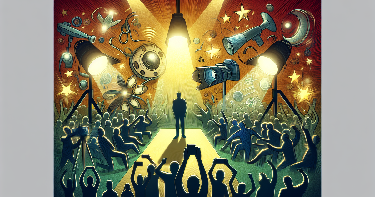 アイドル業界のプレッシャーを表現したアート