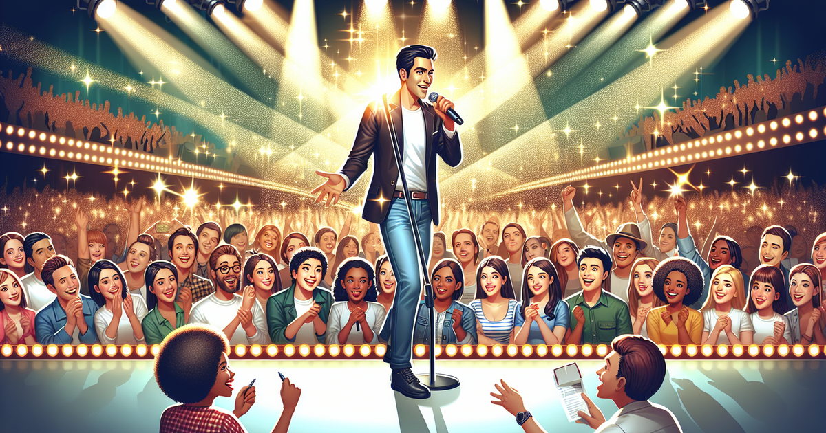 ファンミーティングの詳細を表現したアート