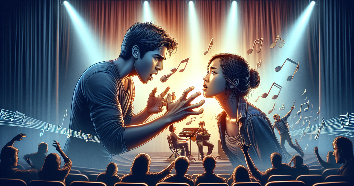 感動的な映画のクライマックスシーンのビジュアル