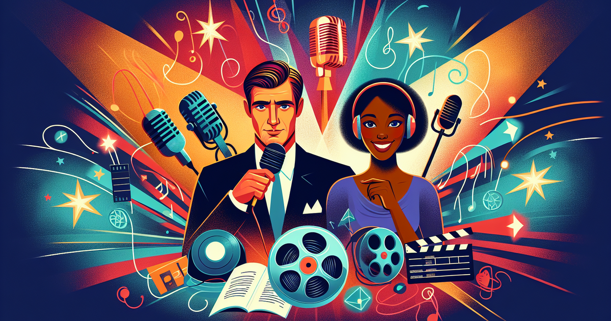 中村倫也さんと水卜麻美さんを象徴するイラスト