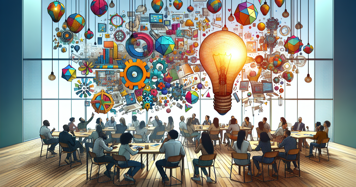 新しいメディアプロジェクトの可能性を表現したイラスト