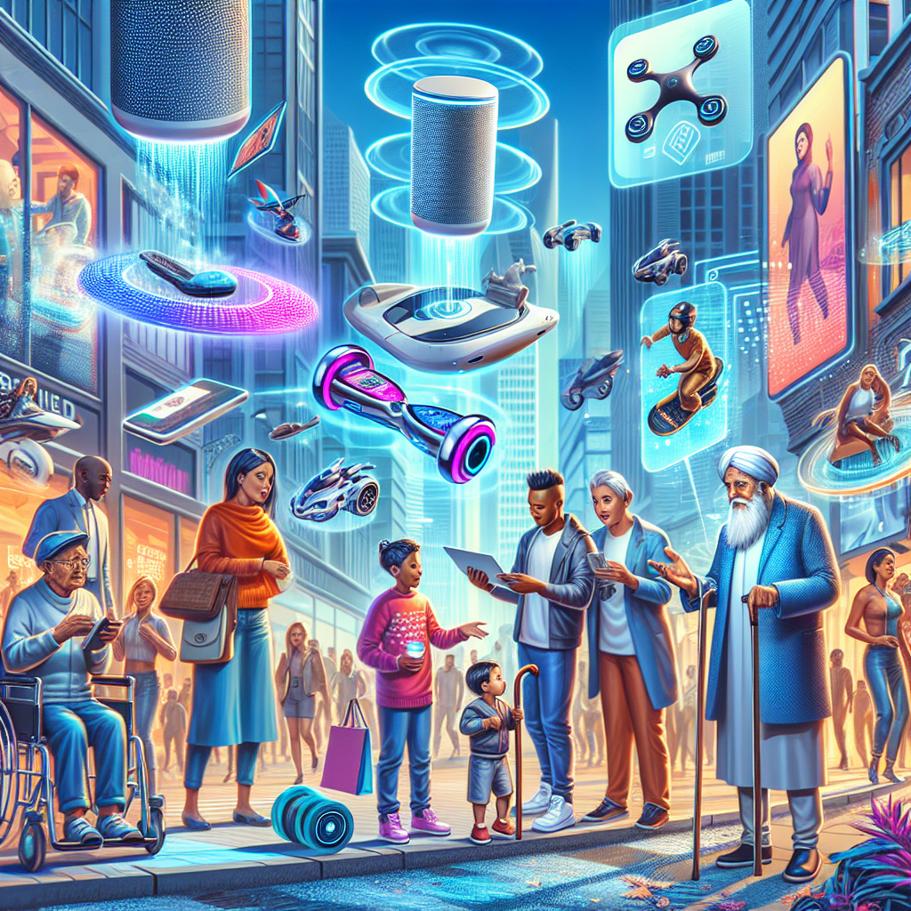 今後のCM展開を描いたイラスト