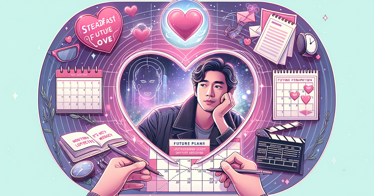 坂口健太郎の恋愛観を象徴するイラスト