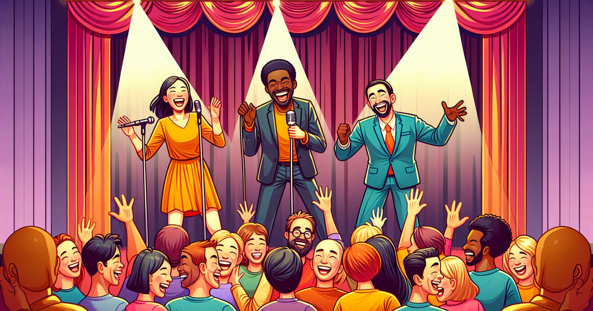 ダチョウ倶楽部のコメディパフォーマンス