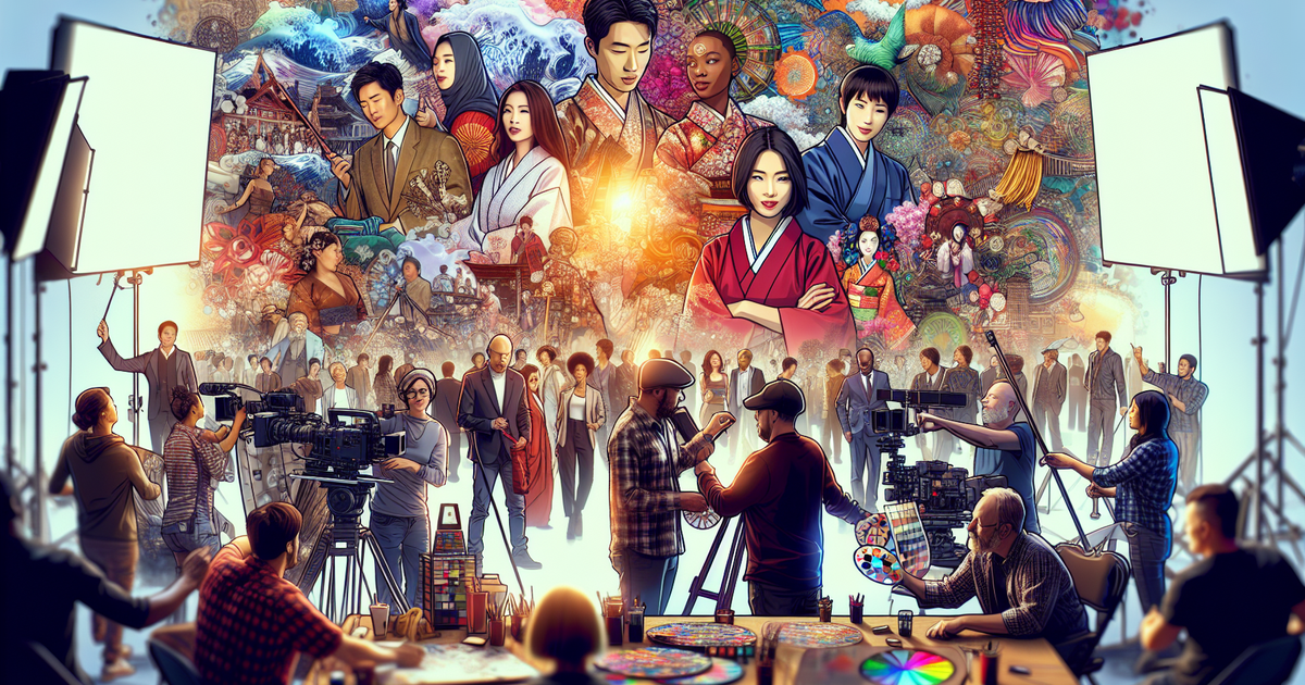 『Dream』の制作を描いたコラボレーションシーンのイラスト