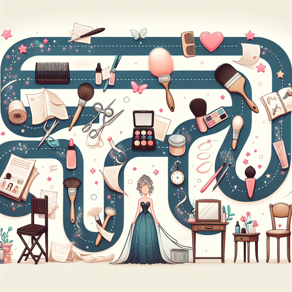 ヘアメイクアーティストA子さんの背景