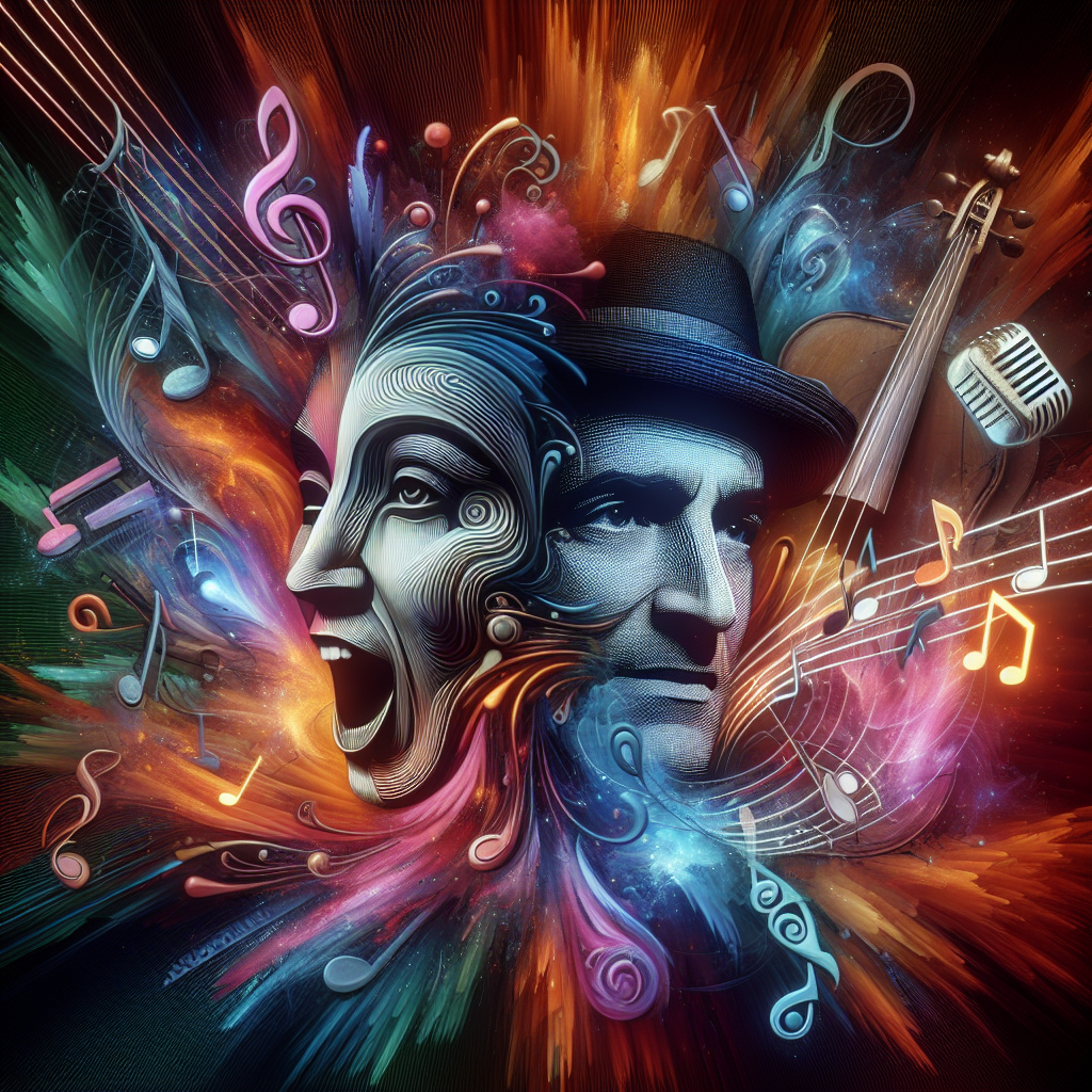 坂口健太郎とLISAのコラボレーションをテーマにしたイラスト