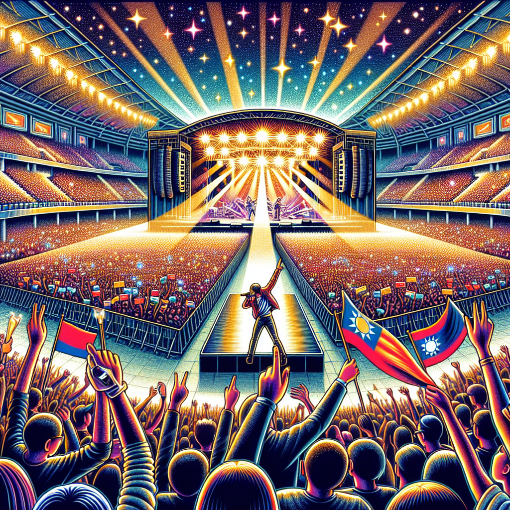 中島健人のファンミーティングの雰囲気を表現したイラスト