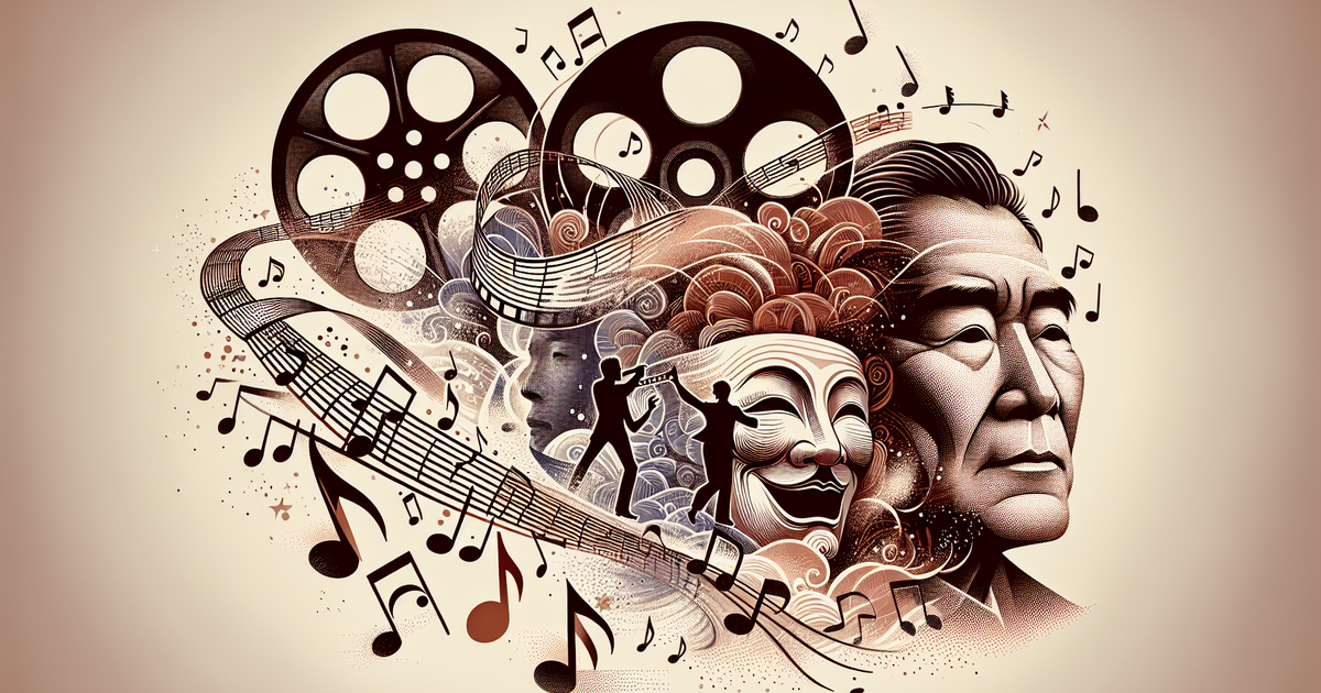 日本のエンターテインメントを象徴するイラスト