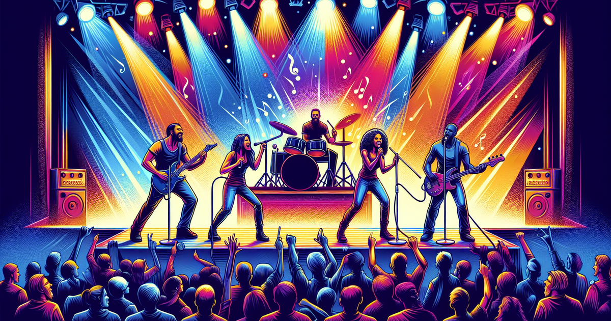 佐藤健がリーダーを務めるバンド「TENBLANK」のイメージを表現したイラスト