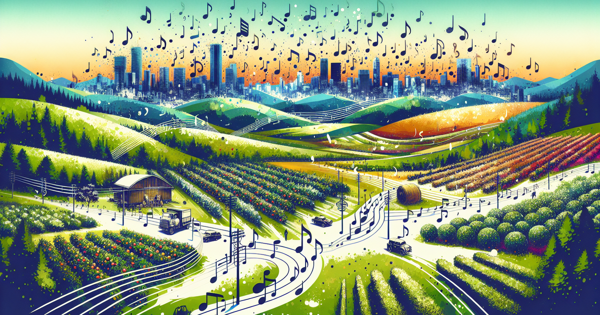 藤井風のミュージックビデオの美しい風景を表現したアート作品