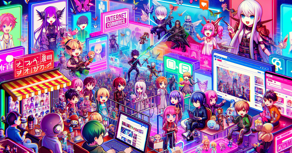 にじさんじのバーチャルYouTuberがオンラインショッピングを楽しむ様子