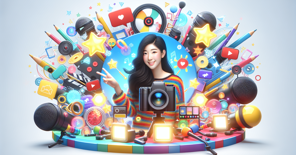 山田花子のYouTube活動を象徴するアイキャッチ画像